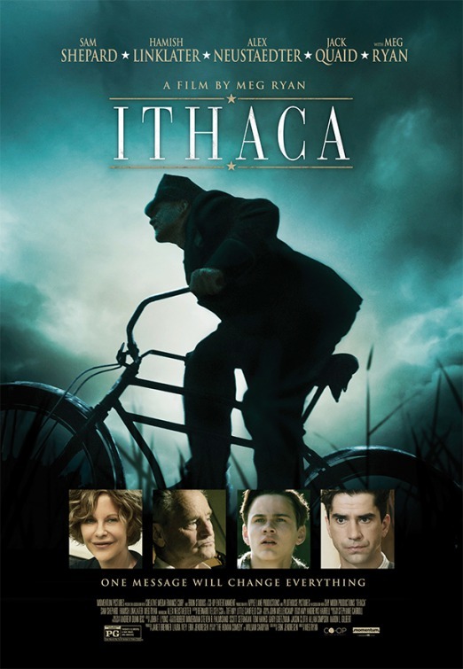 Ithaca cartel oficial Ithaca cartel oficial del debut de Meg Ryan como directora