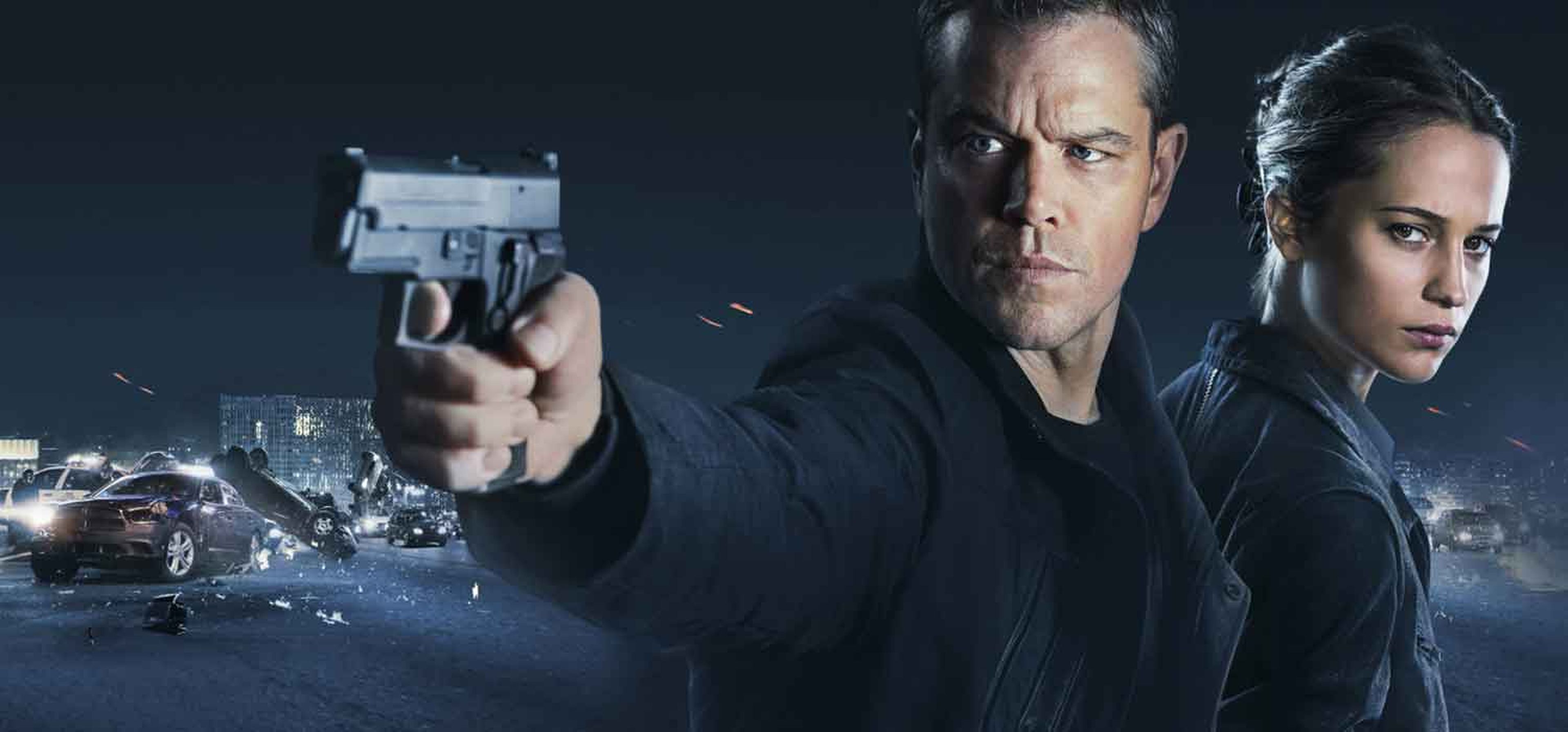 Jason Bourne - Matt Damon y Alicia Vikander