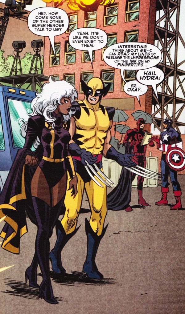 Lobezno y Tormenta Cómic, Parodia, Fox Marvel