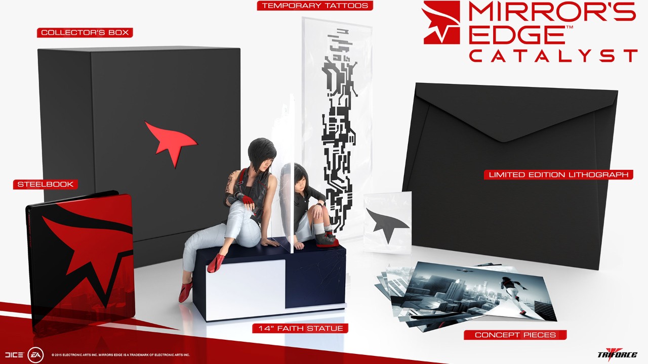 Mirror´s Edge Catalyst estatua Mirror´s Edge Catalyst estatua
