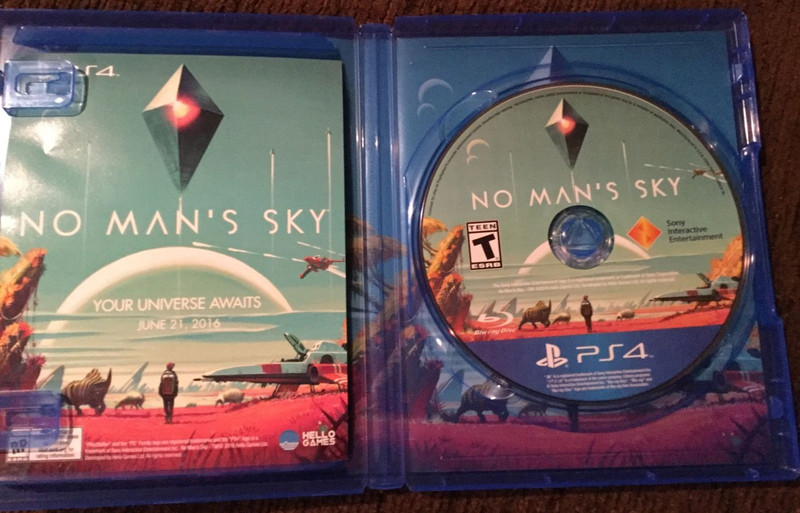 No Man's Sky en ebay Copia filtrada de No Man's Sky