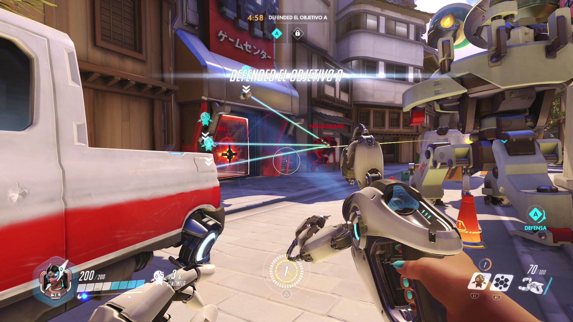 Overwatch - Personaje Symmetra Personajes de Overwatch - Symmetra