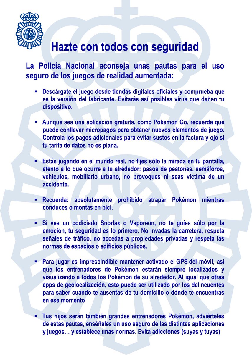 Pautas Pokémon GO Pautas Pokémon GO