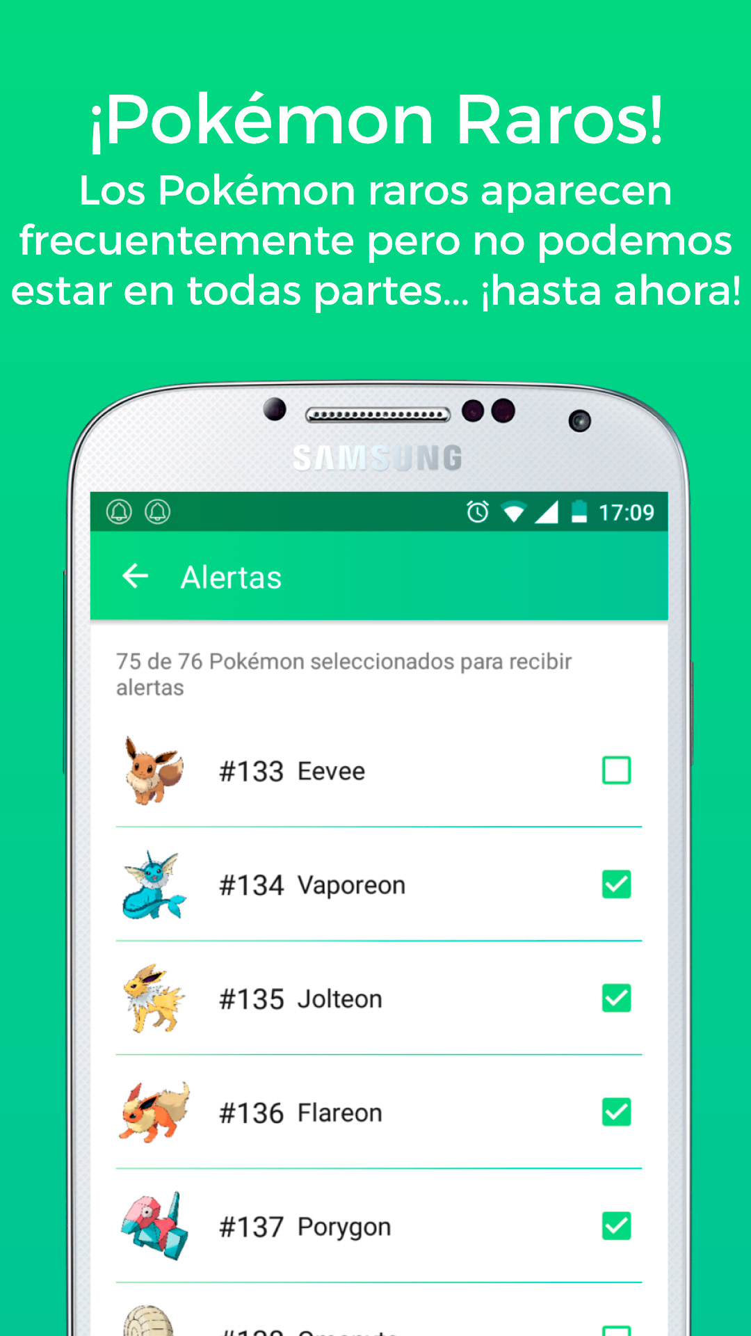 PokéAlert app - Android PokéAlert app - Android