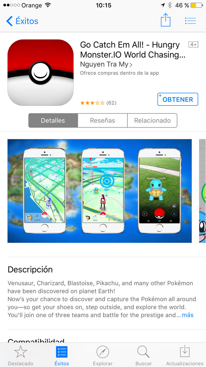 Pokemon Go Clon Pokemon Go Clon