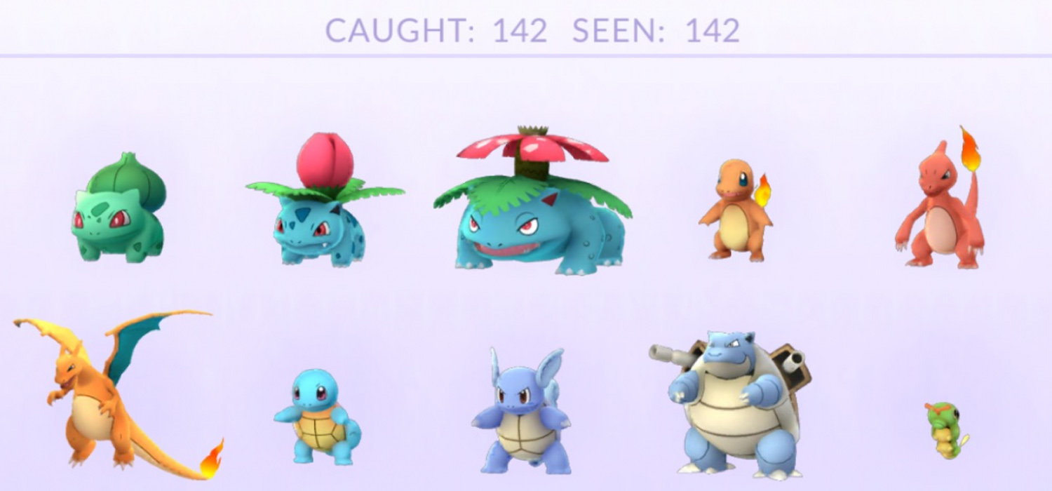Pokémon GO Pokémon GO colección