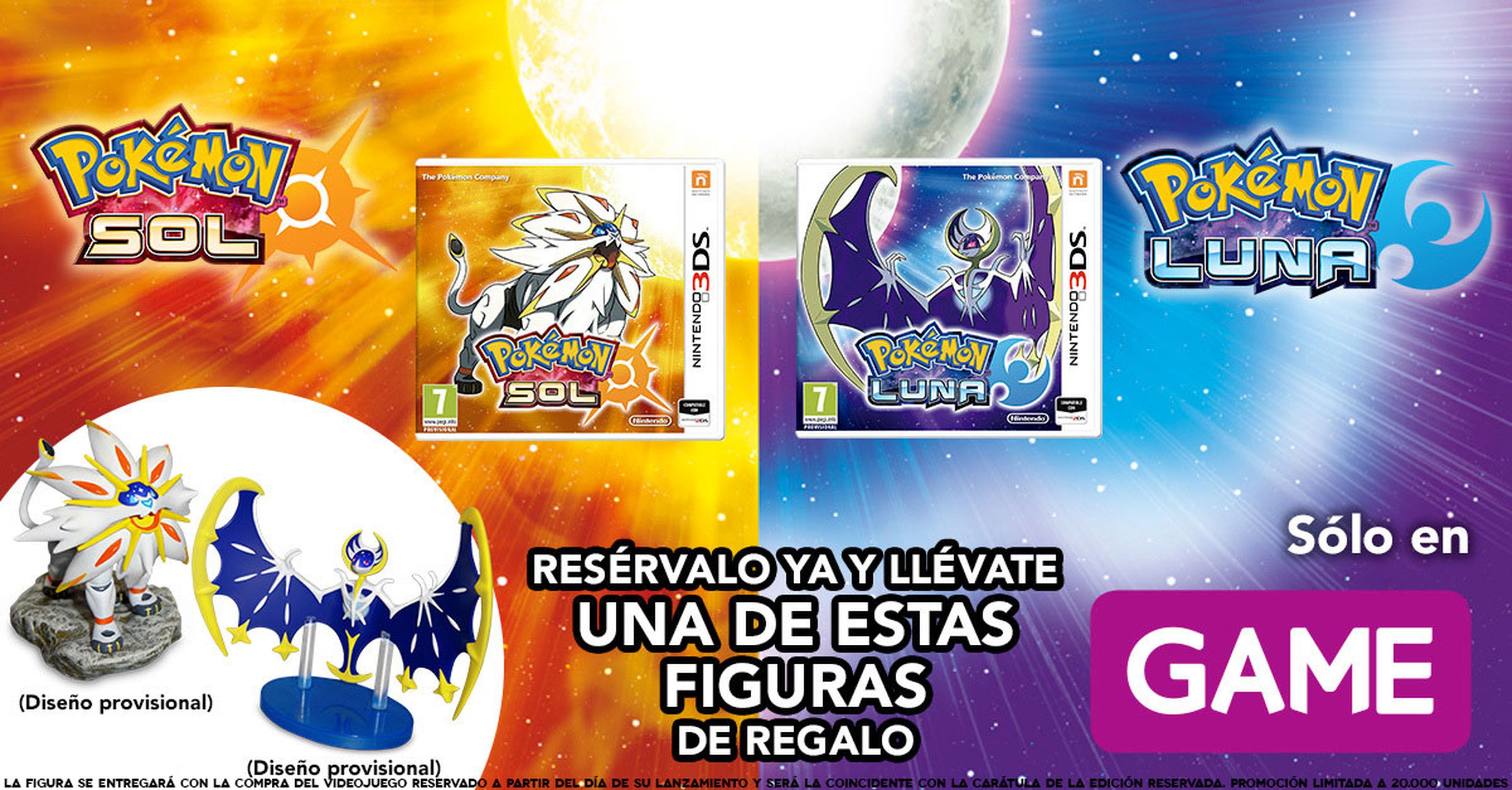 Pokémon Sol y Luna - Regalo GAME