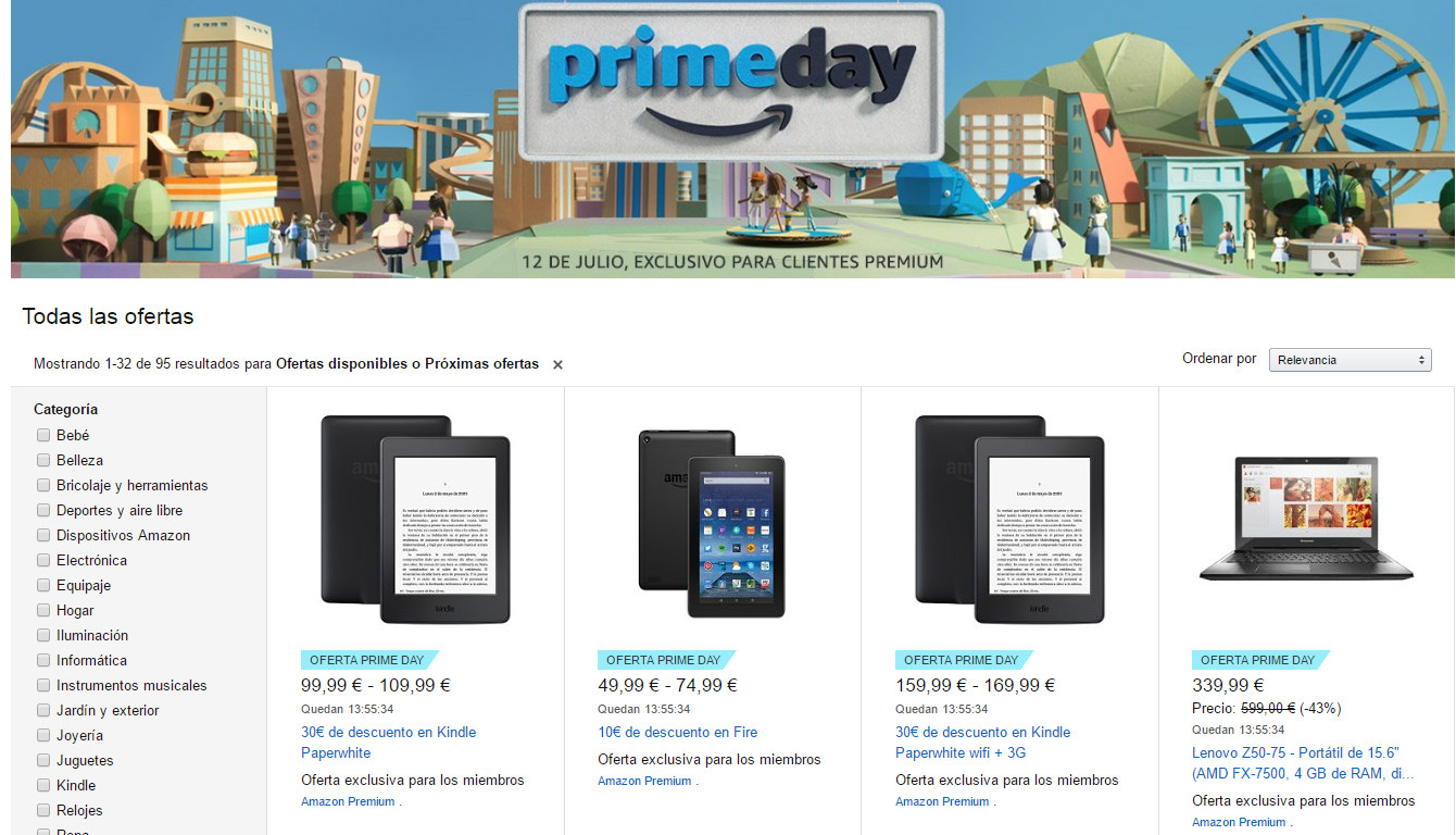 Prime Day de Amazon Prime Day de Amazon