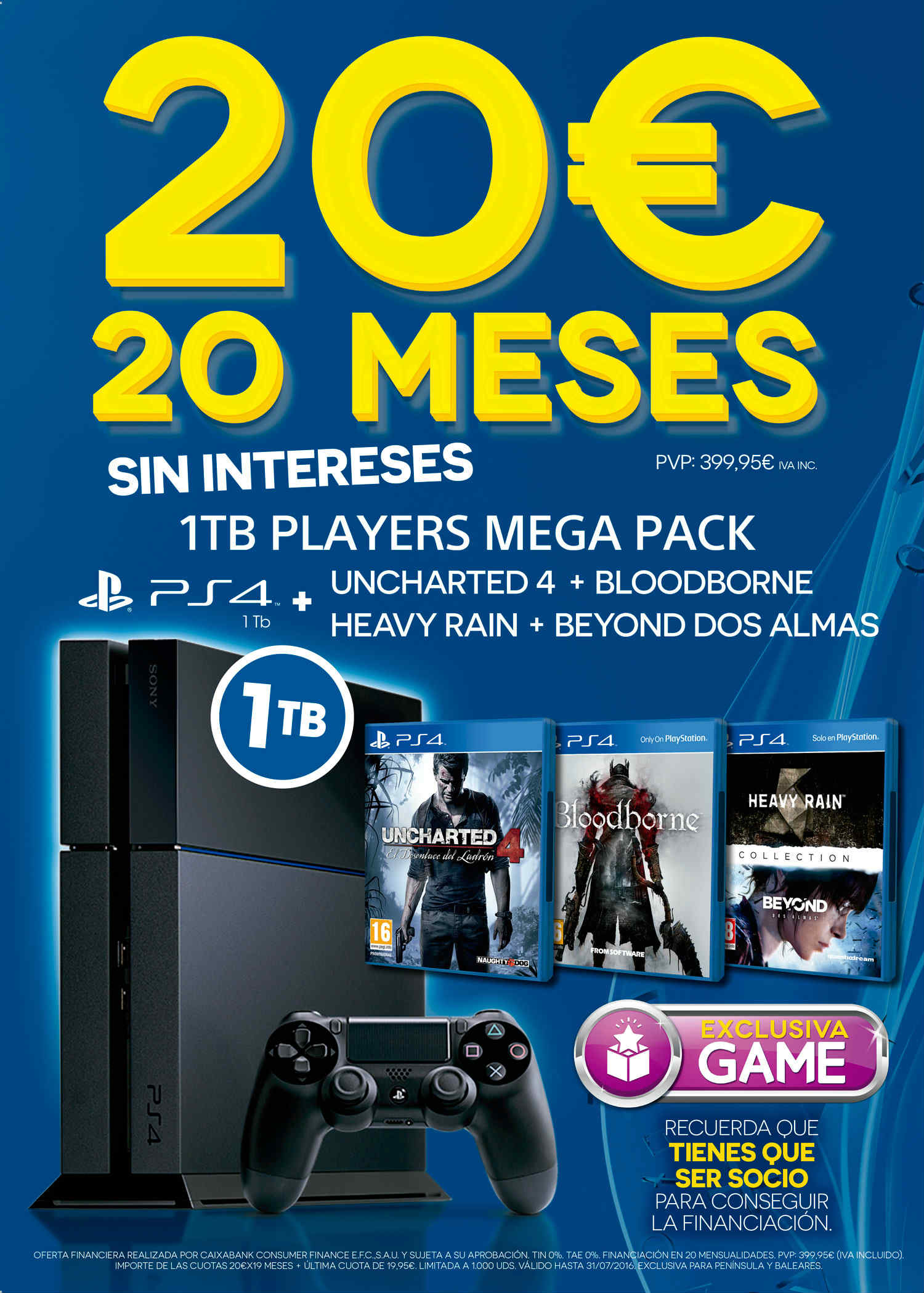 PS4 Players Mega Pack PS4 Players Mega Pack de GAME