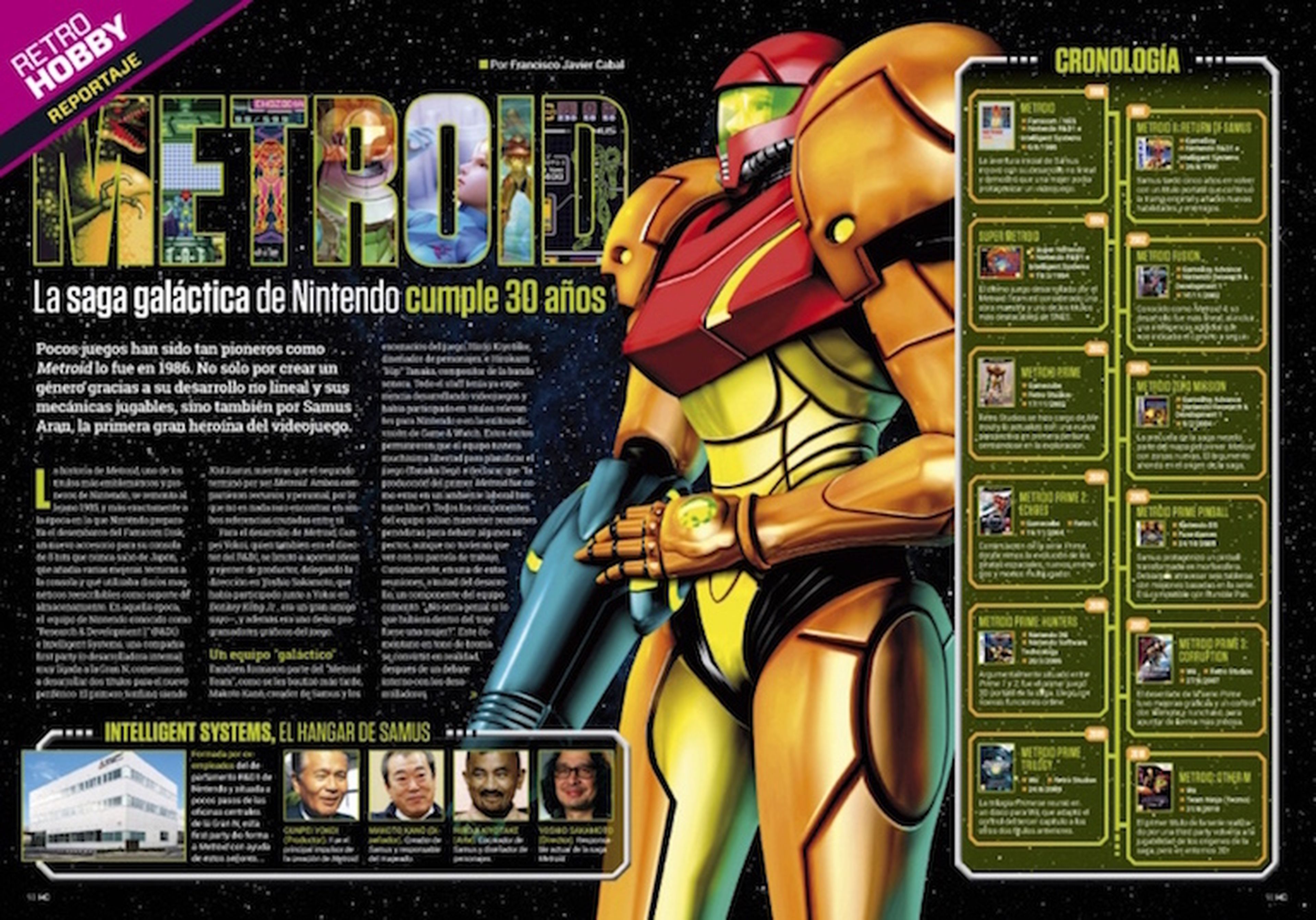 Reportaje HC 301 Metroid La saga galáctica de Nintendo cumple 30 años