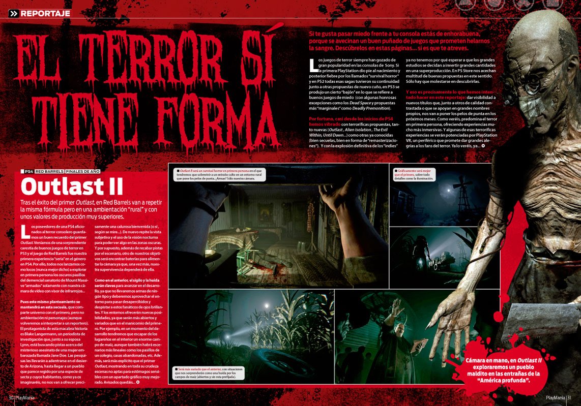 Reportaje juegos de terror en Playmania 213 Reportaje juegos de terror en Playmania 213