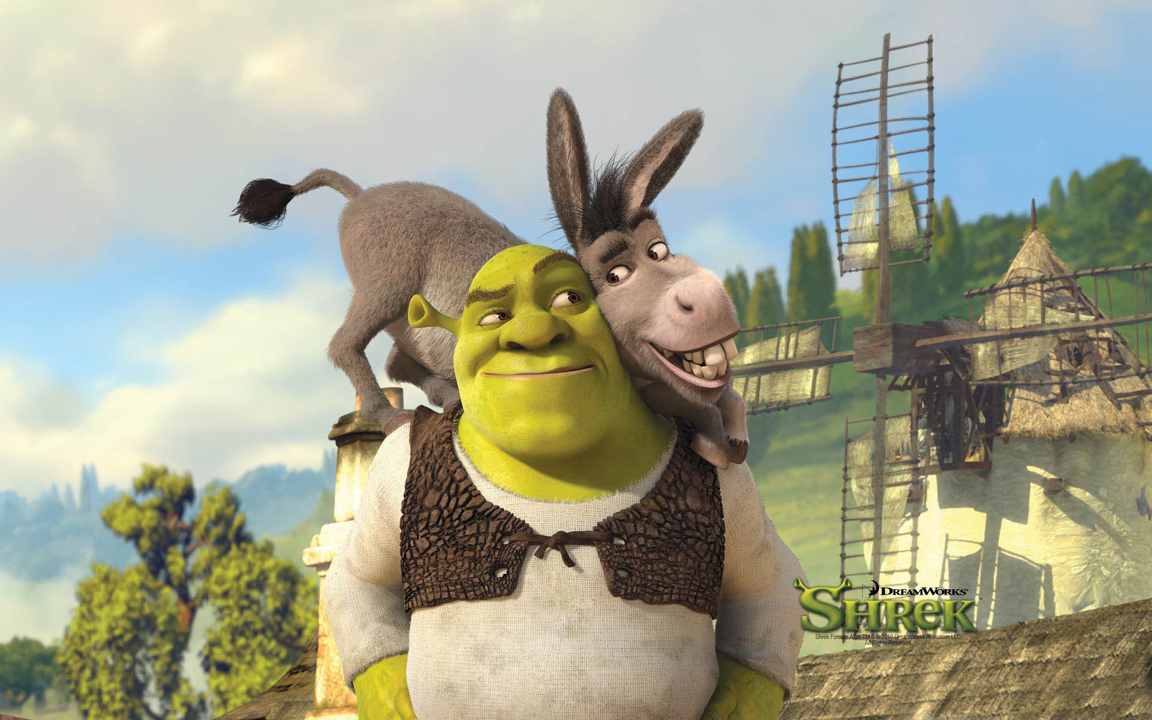 Shrek y Asno