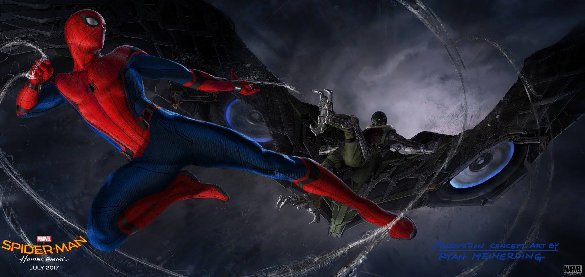 Spider-Man: Homecoming Spider-Man vs. Buitre