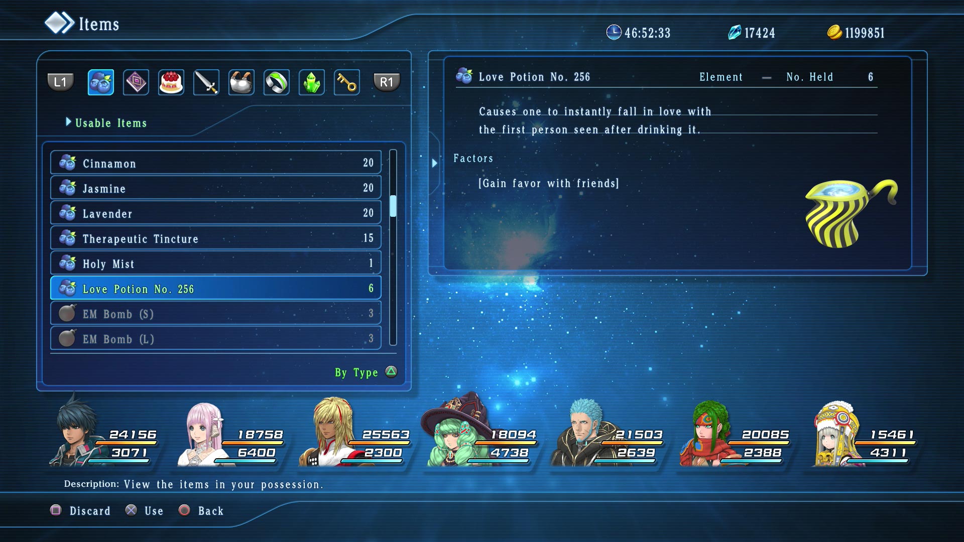 Star Ocean 5 Poción del amor Star Ocean 5 Poción del amor