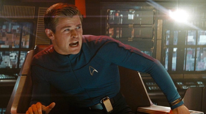 Star Trek Capitán George Kirk, Chris Hemsworth, USS Kelvin