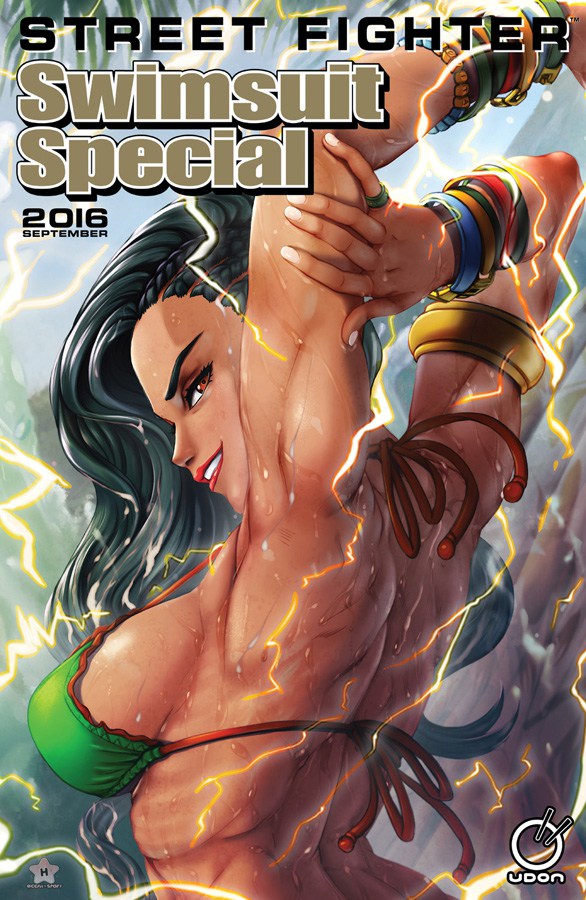 Street Fighter V - Luchadoras en bañador luchadoras street fighter bikini