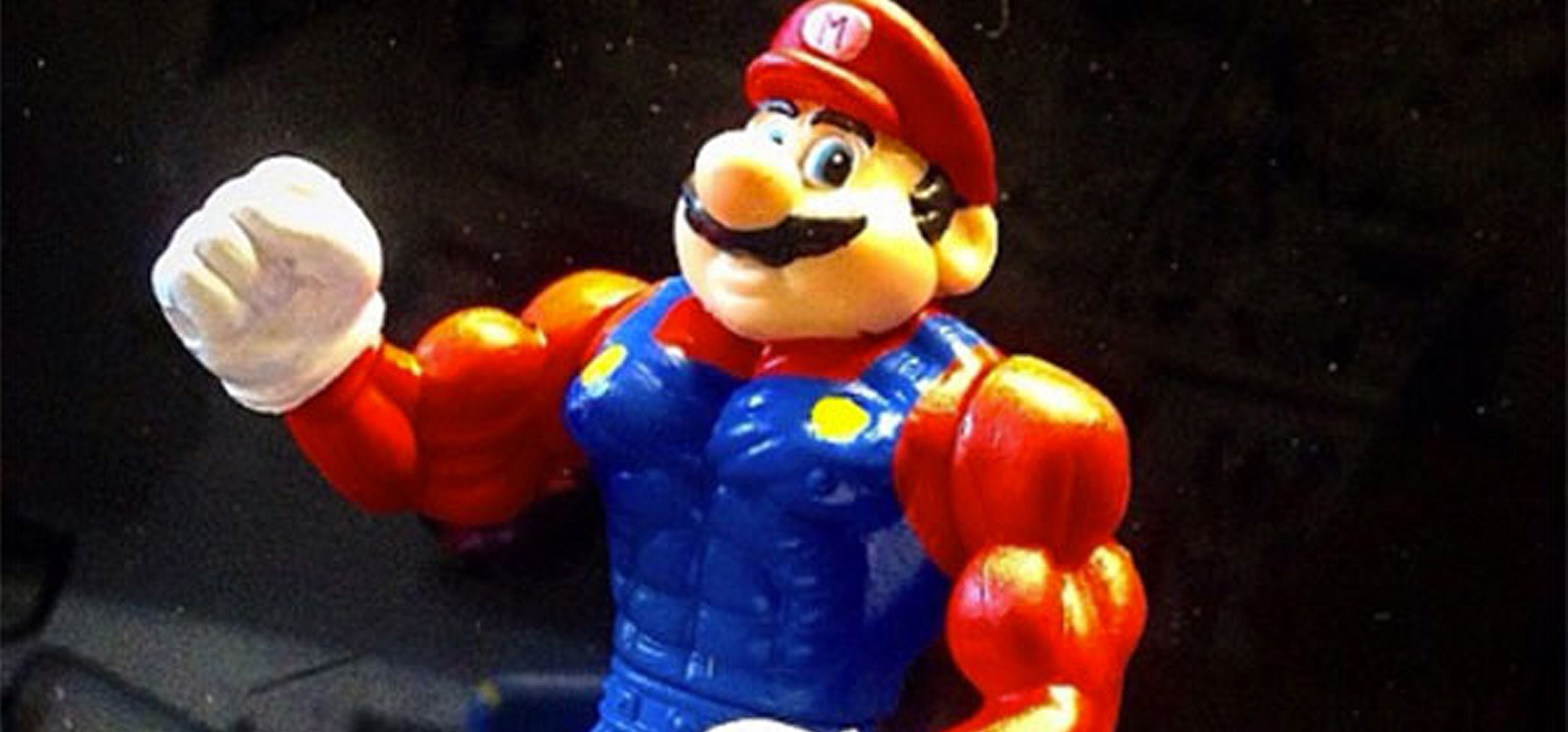 Super Mario musculado