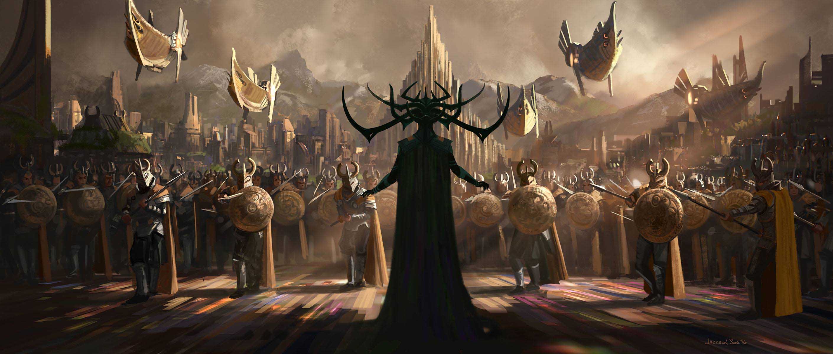 Thor Ragnarok Concept Art Thor Ragnarok
