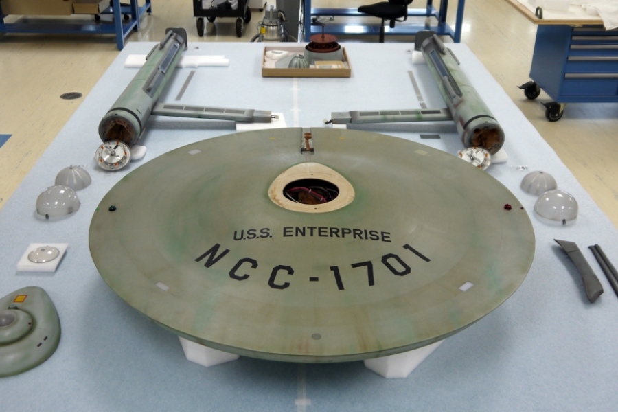 USS Enterprise USS Enterprise de Star Trek modelo original