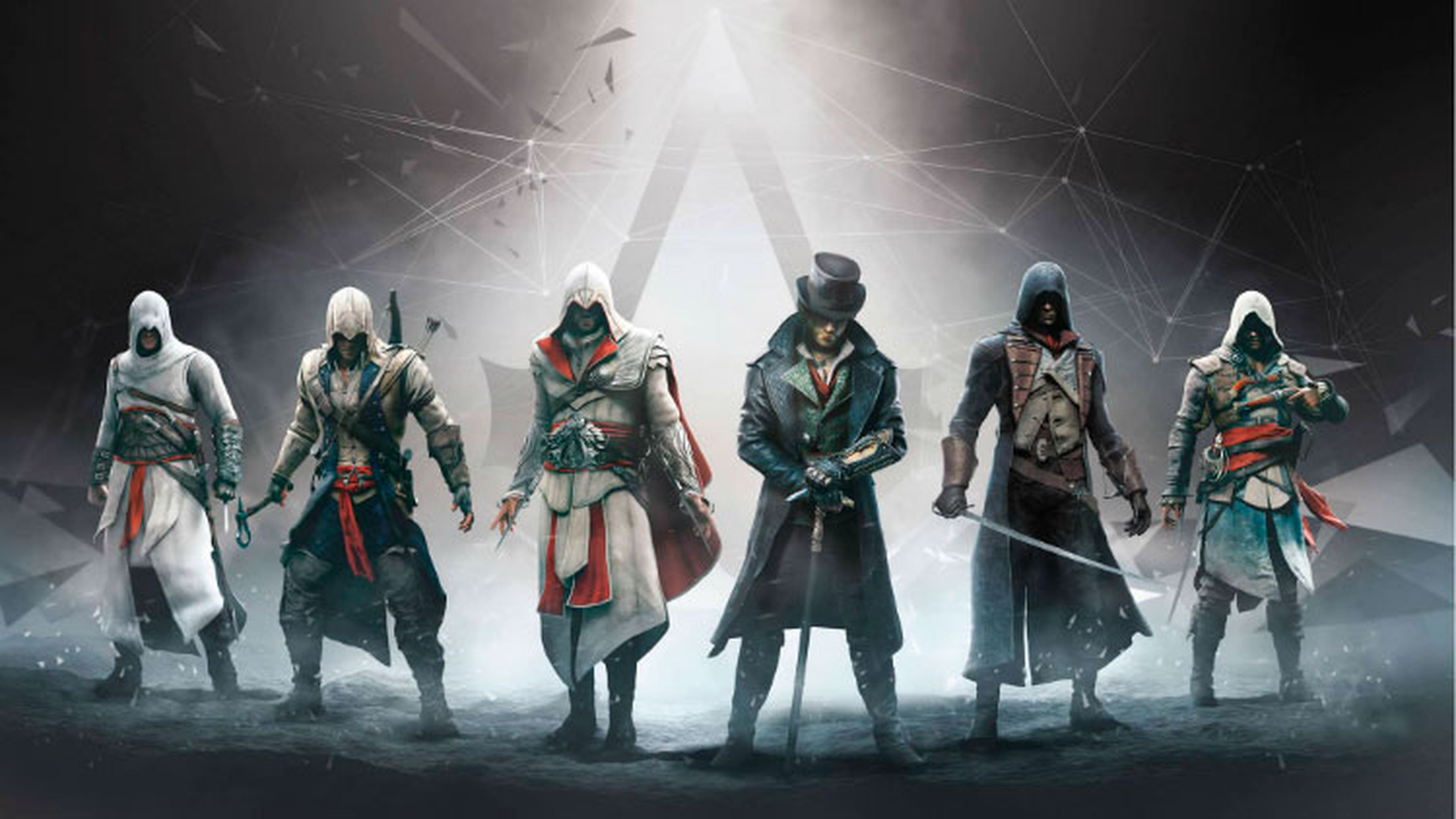 Varios personajes de Assassin's Creed