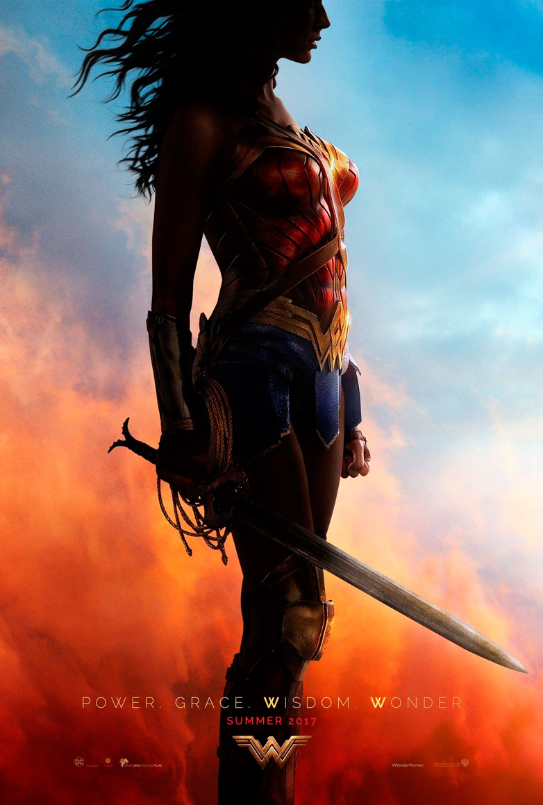 Wonder Woman cartel Comic-Con 2016 Wonder Woman cartel Comic-Con 2016