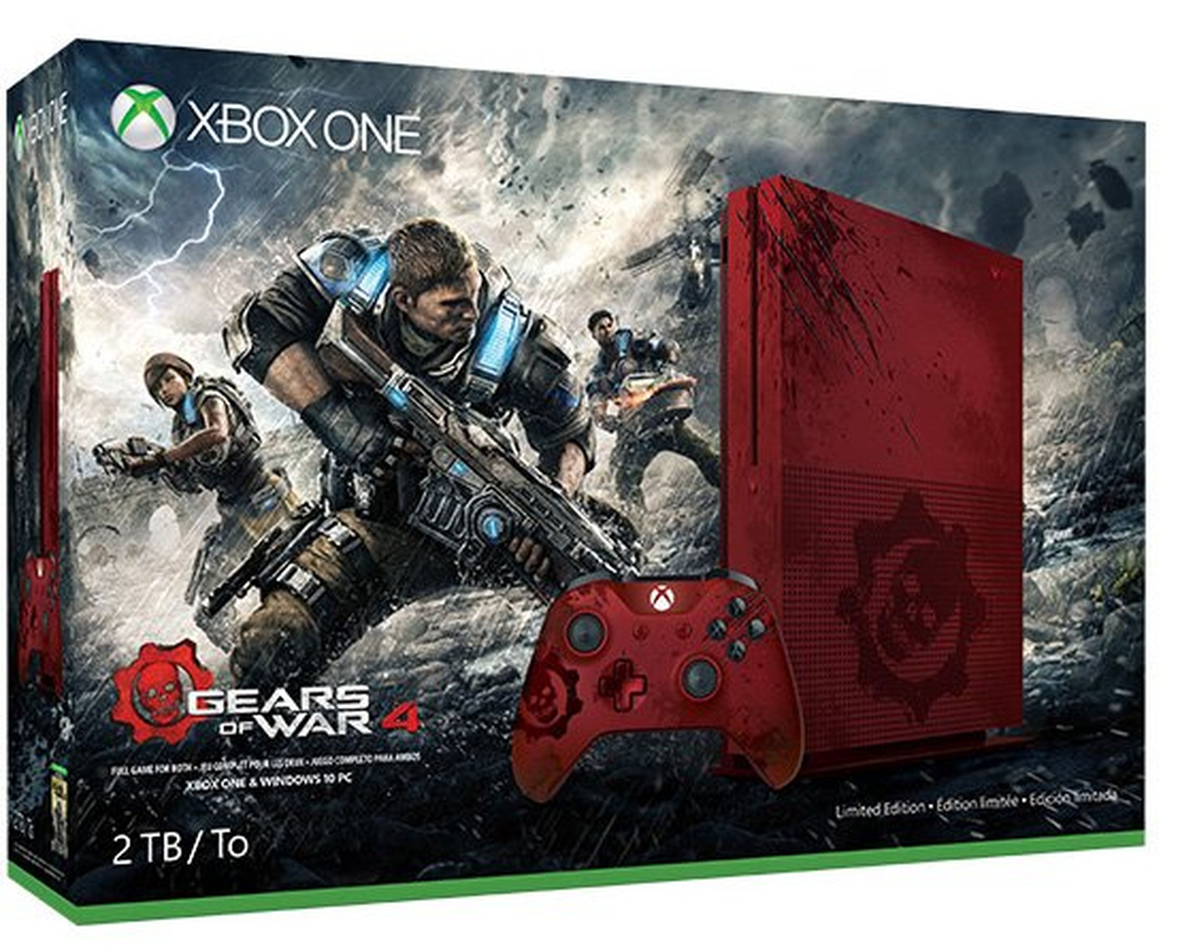 Xbox One S Gears of War 4 Edition