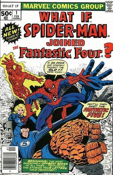 ¿Y si Spider-man se hubiera unido a los 4 F?