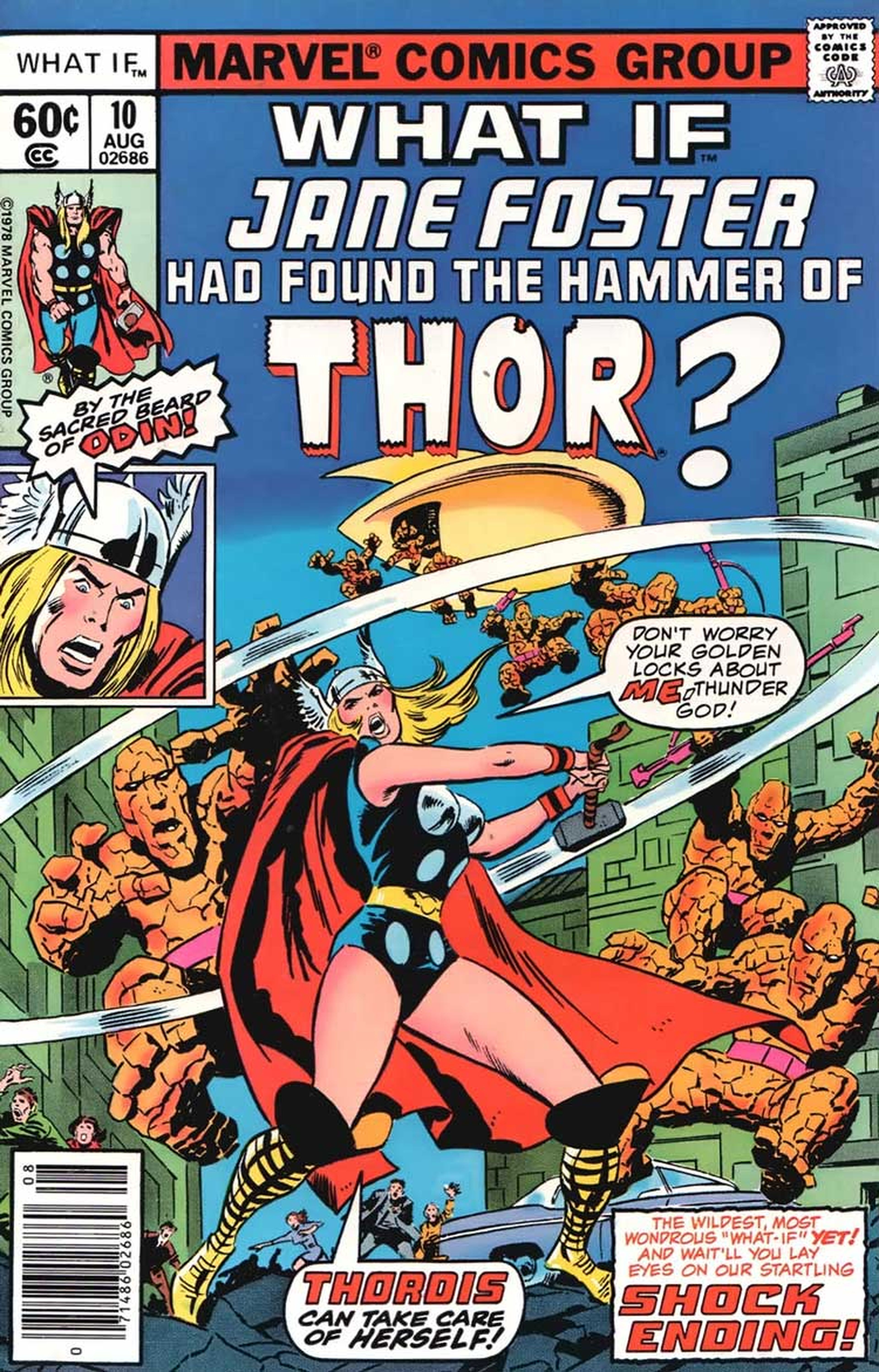 ¿Y si Jane Foster hubiera encotnrado el martillo de Thor?