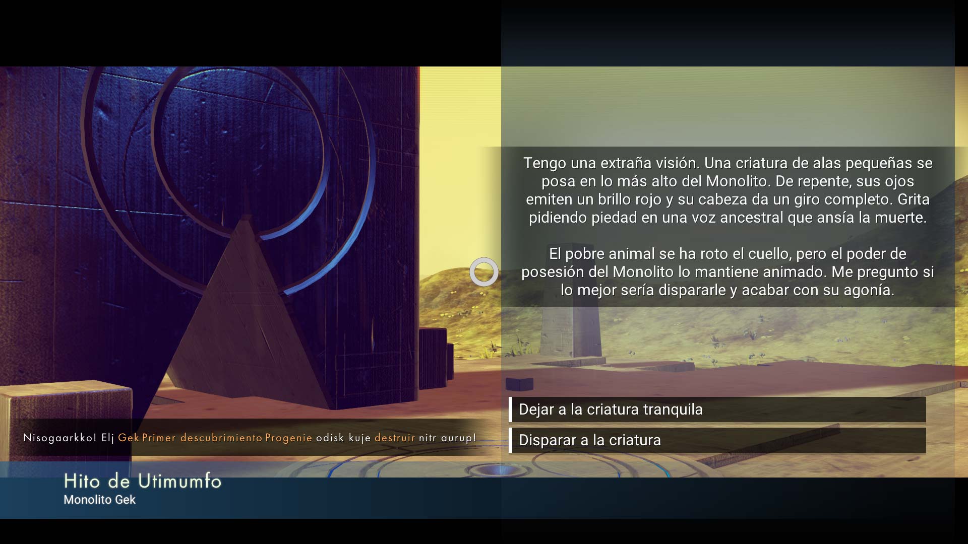 Análisis No Man's Sky lore Análisis No Man's Sky lore