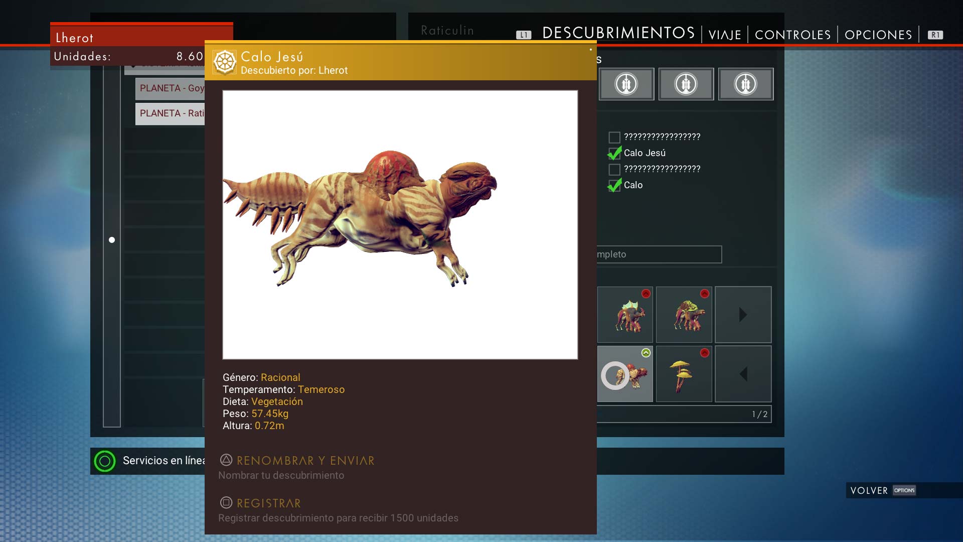 Análisis No Man's Sky registrar Análisis No Man's Sky registrar