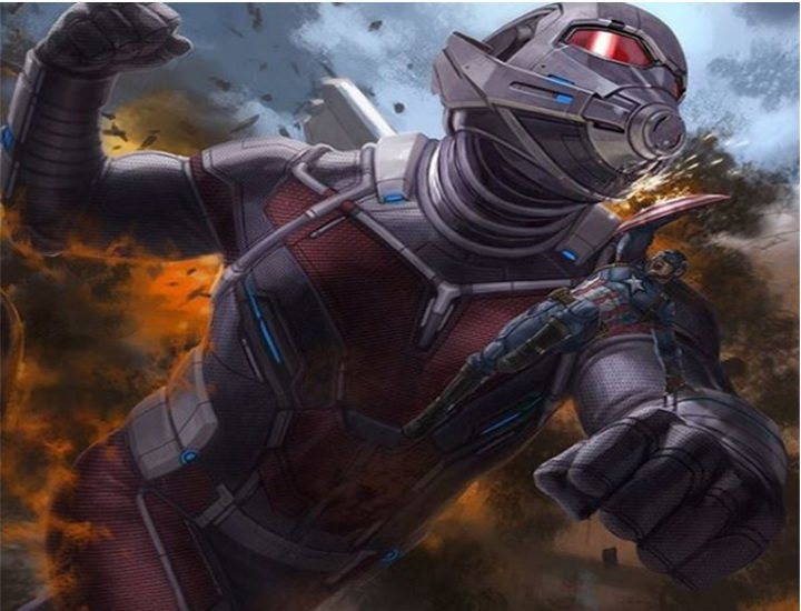 Ant-Man en el equipo de Iron Man Ant-Man en el equipo de Iron Man