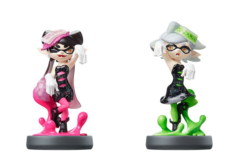 Calamarciñas Mar y Tina amiibo Splatoon Calamarciñas Mar y Tina amiibo Splatoon