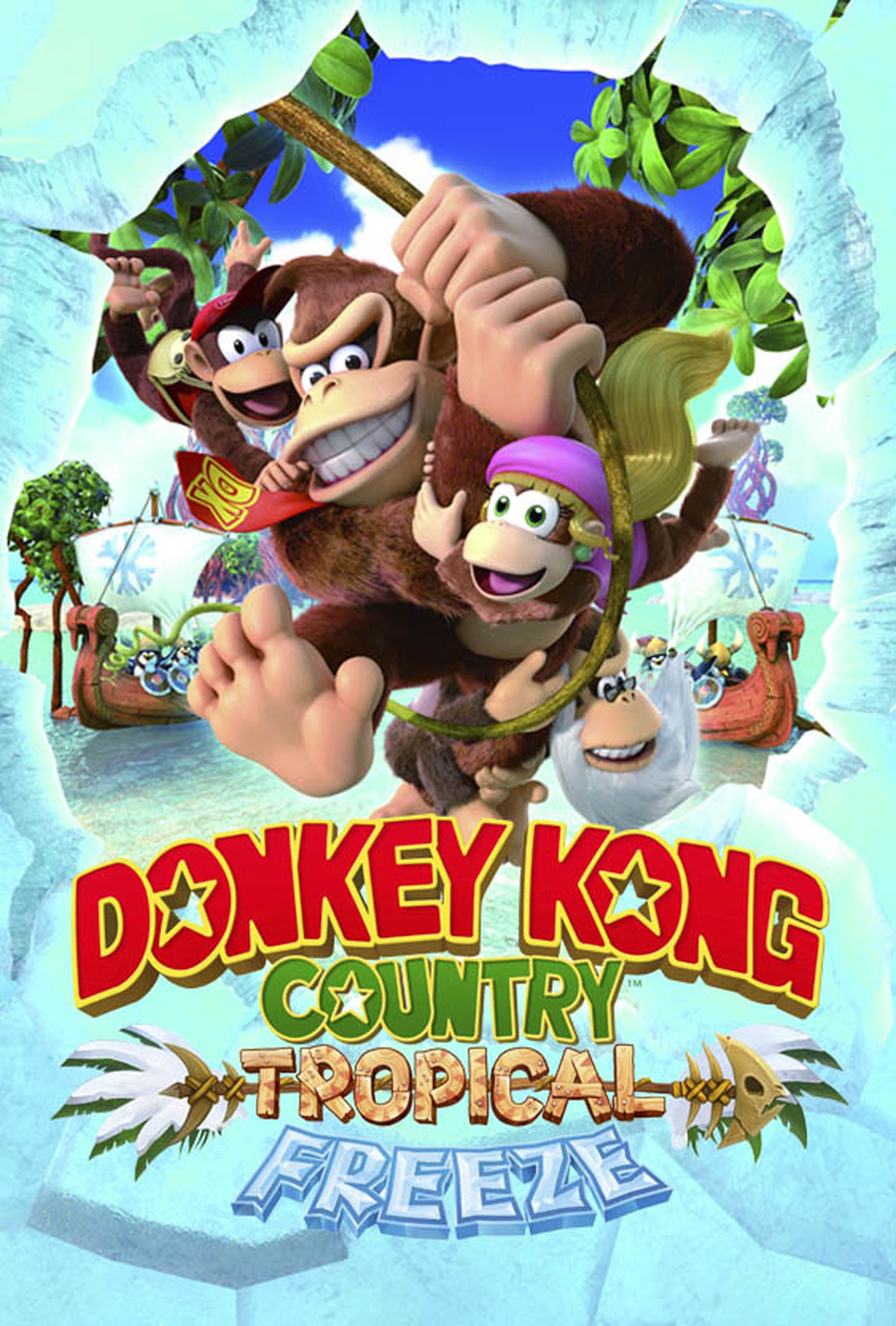 Carátula Donkey Kong Country Tropical Freeze