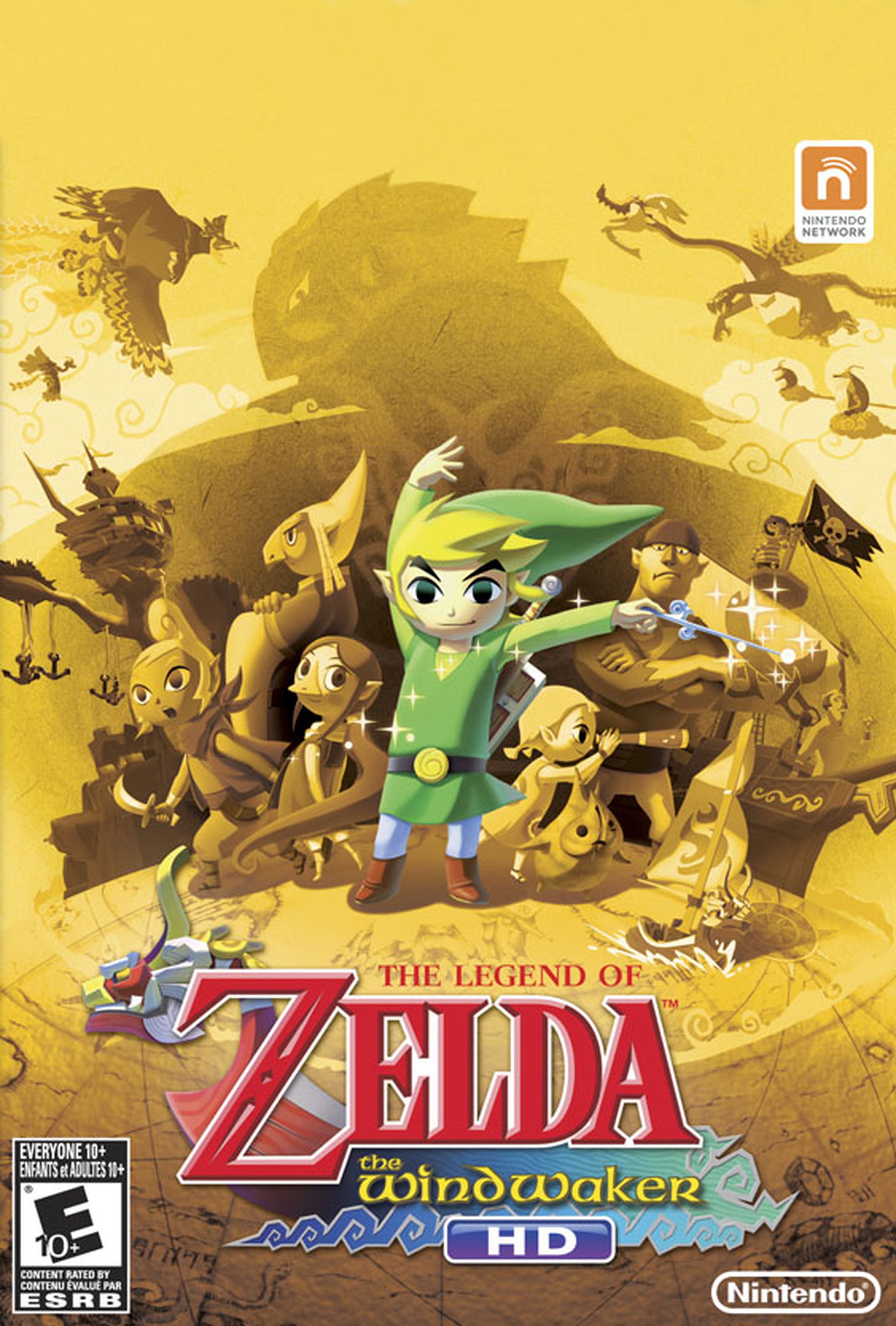 Carátula The Legend of Zelda The Wind Waker HD