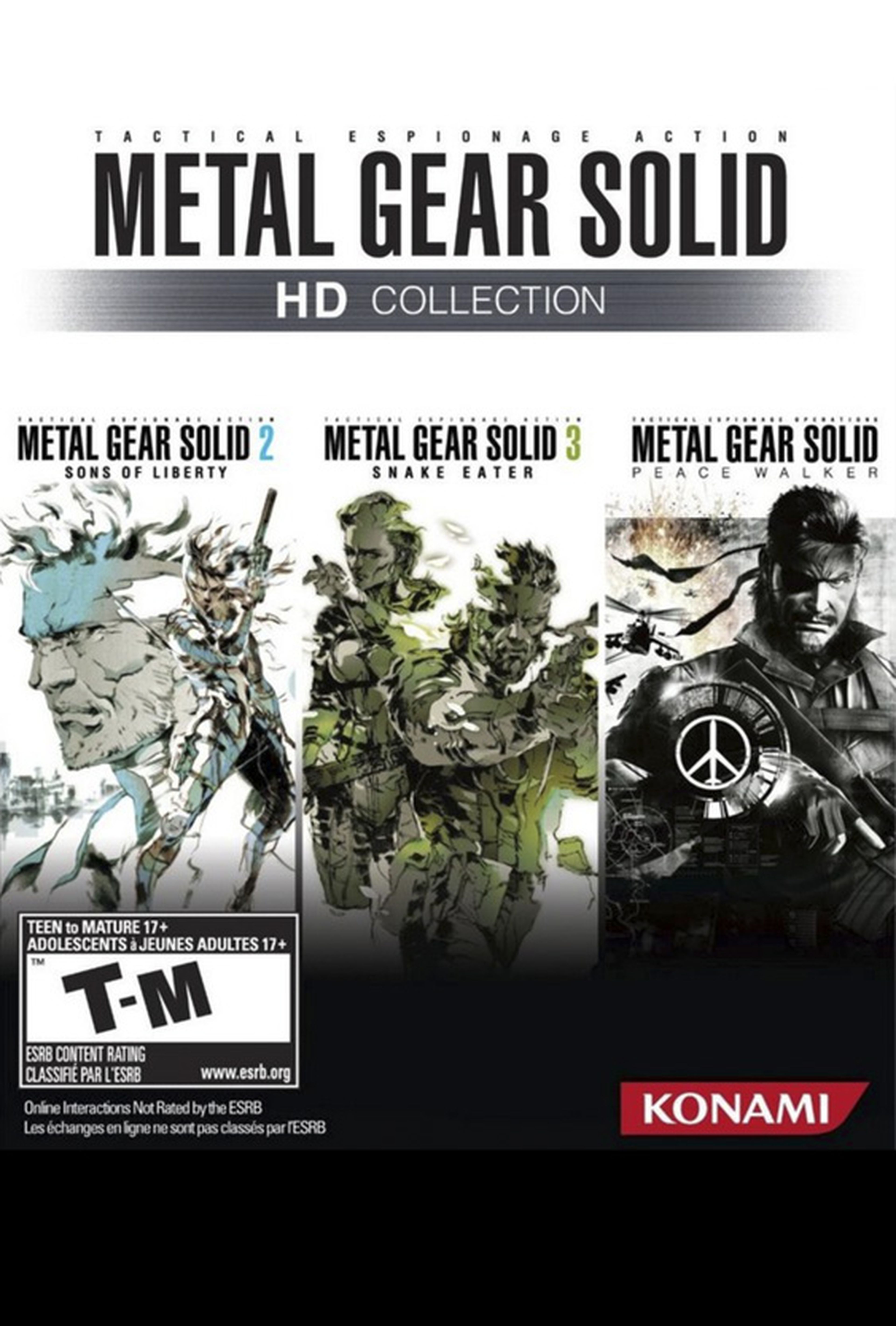 Carátula Metal Gear Solid HD Collection