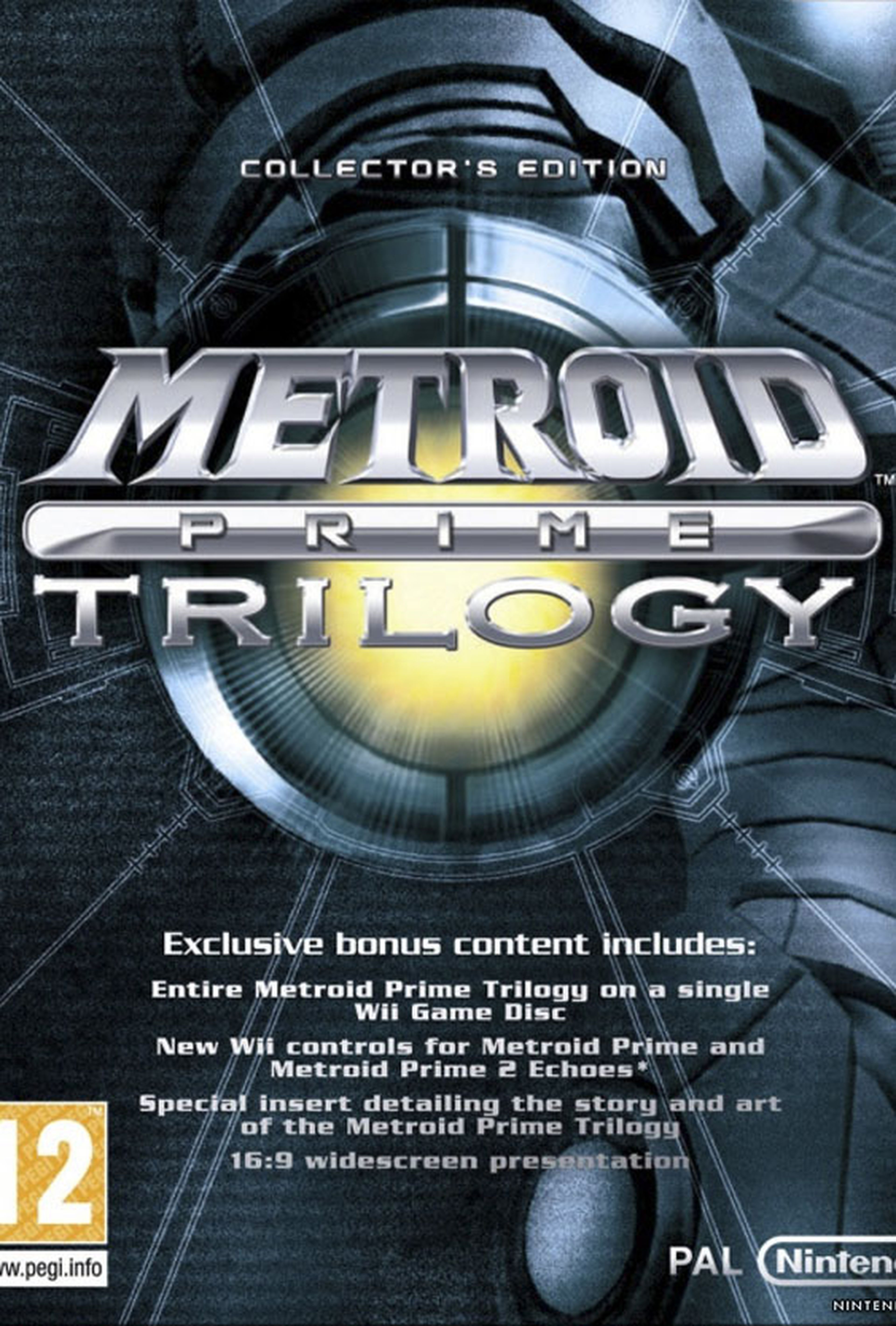 Carátula Metroid Prime Trilogy
