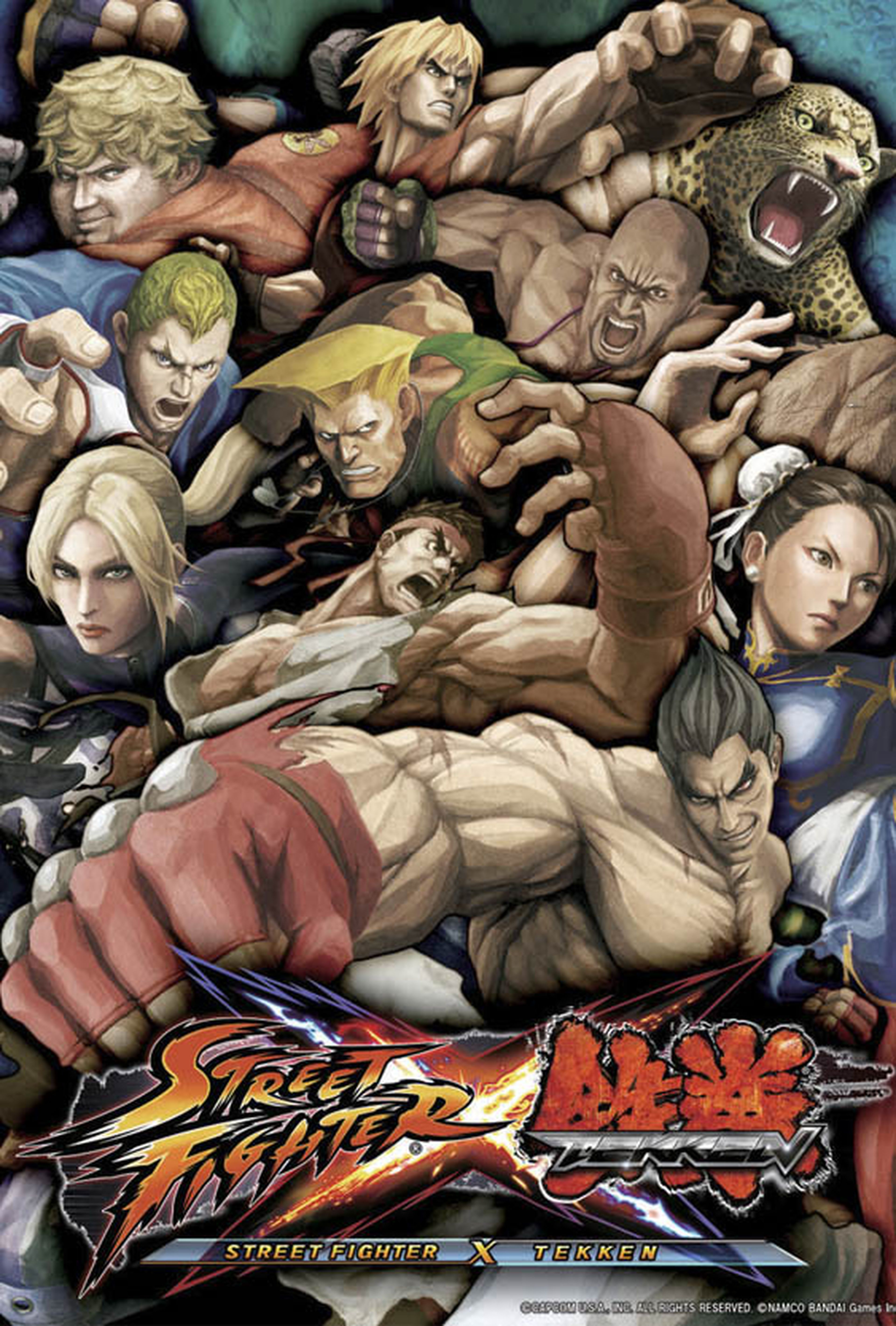 Carátula Street Fighter X Tekken