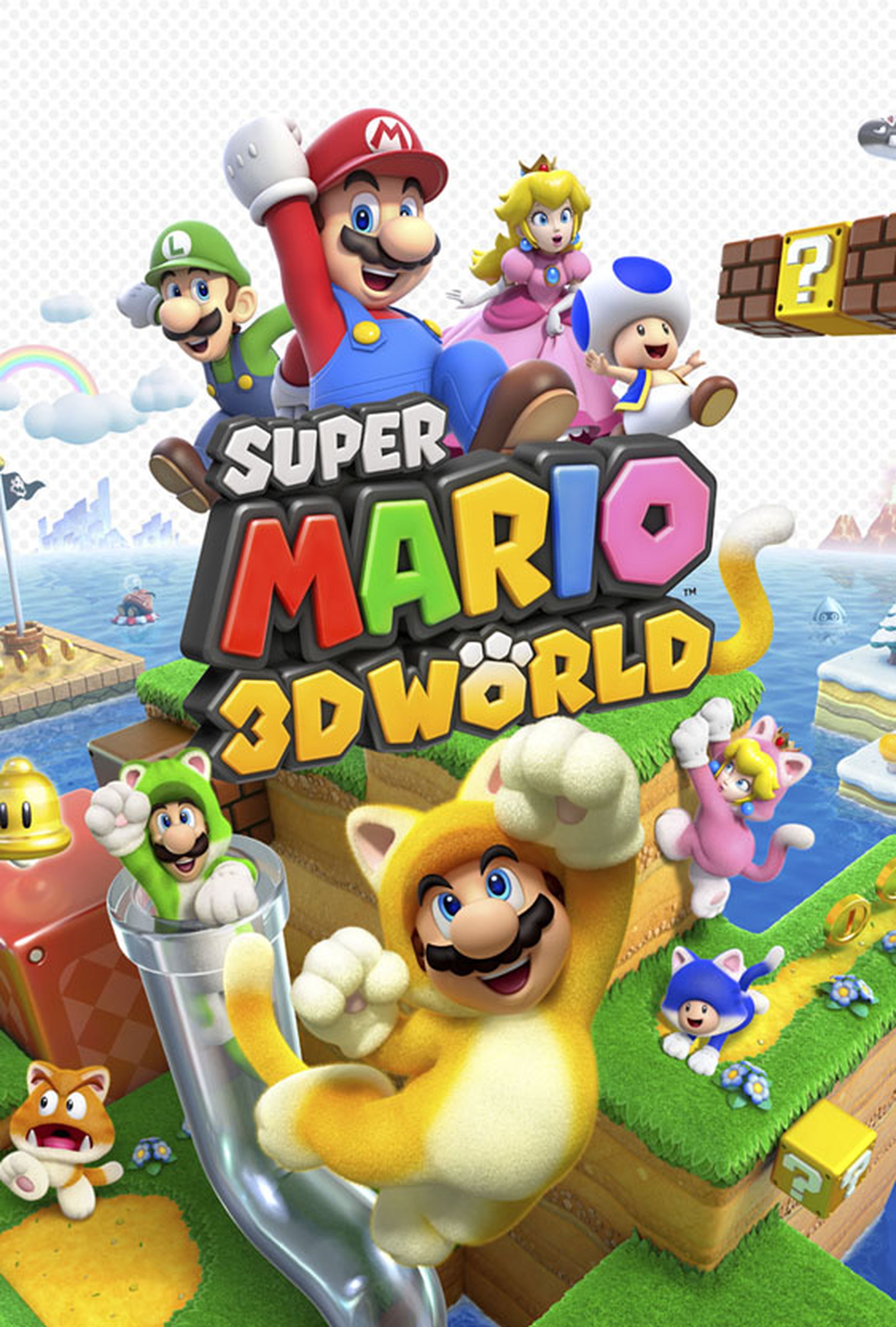 Carátula Super Mario 3D World