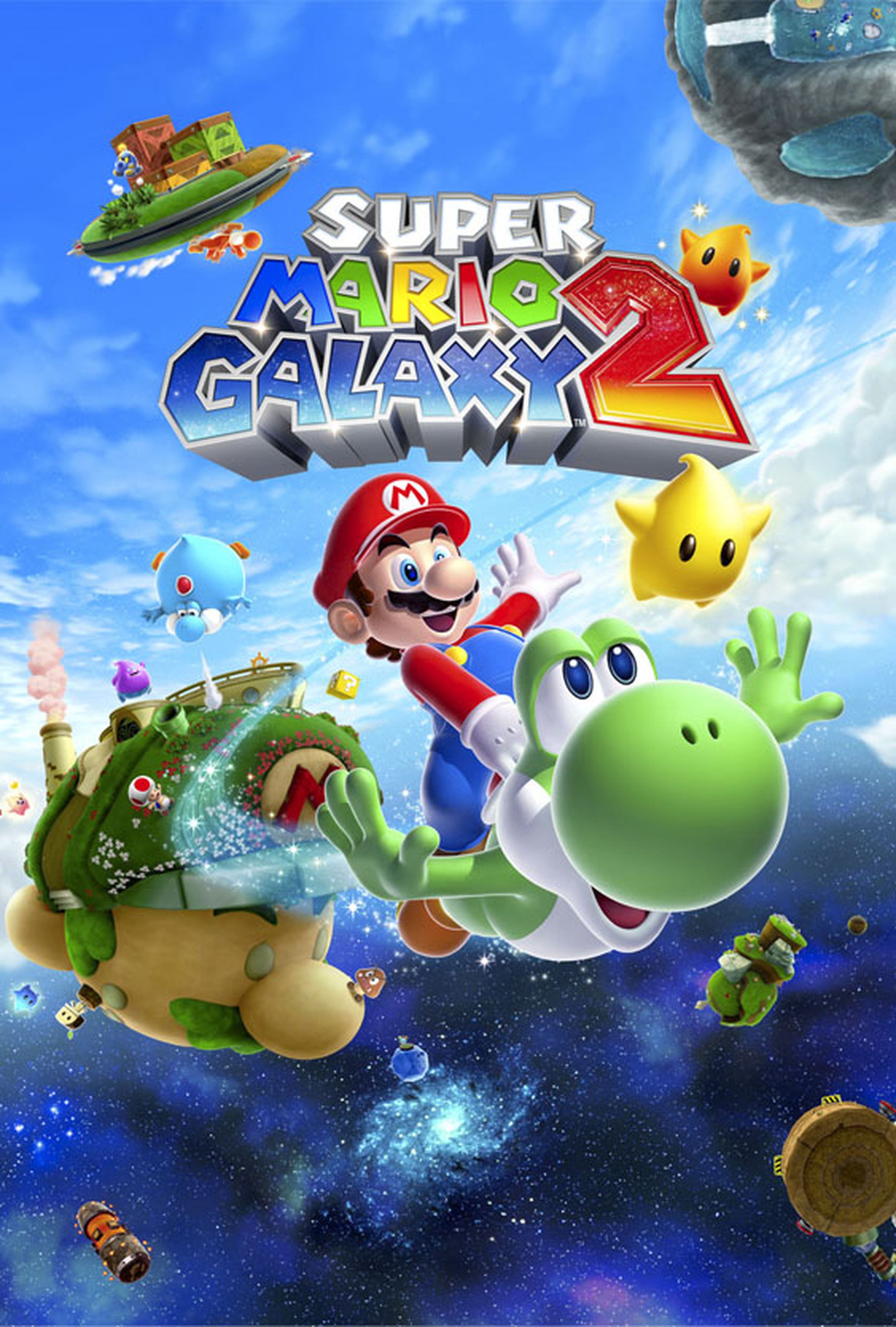 Carátula Super Mario Galaxy 2