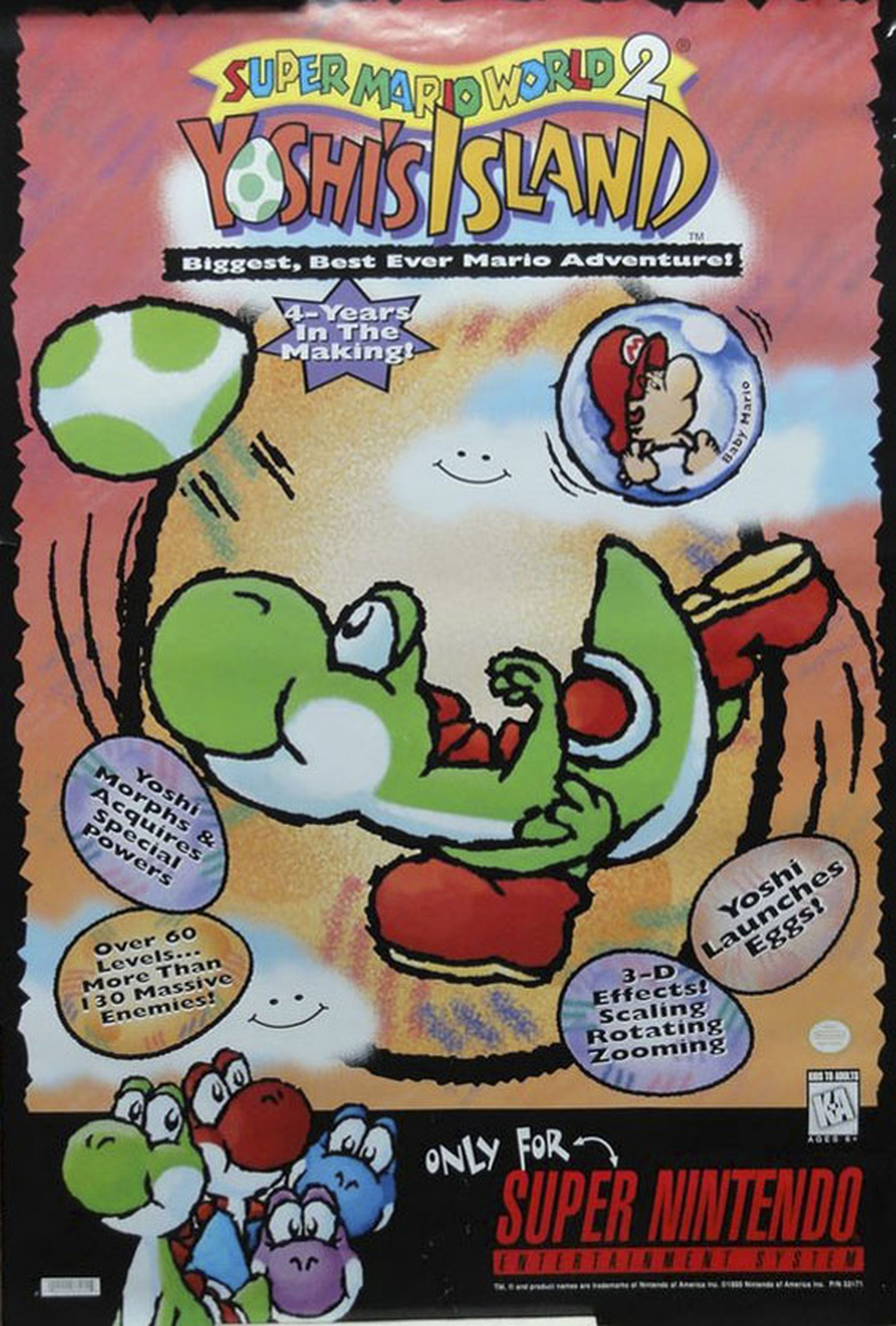 Carátula Super Mario World 2