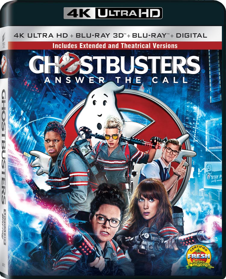 Cazafantasmas 2016, Blu-Ray, Ghostbusters