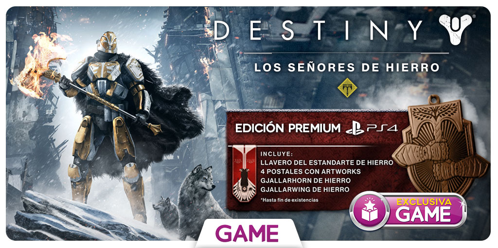Destiny Los señores de Hierro GAME Destiny Los señores de Hierro GAME