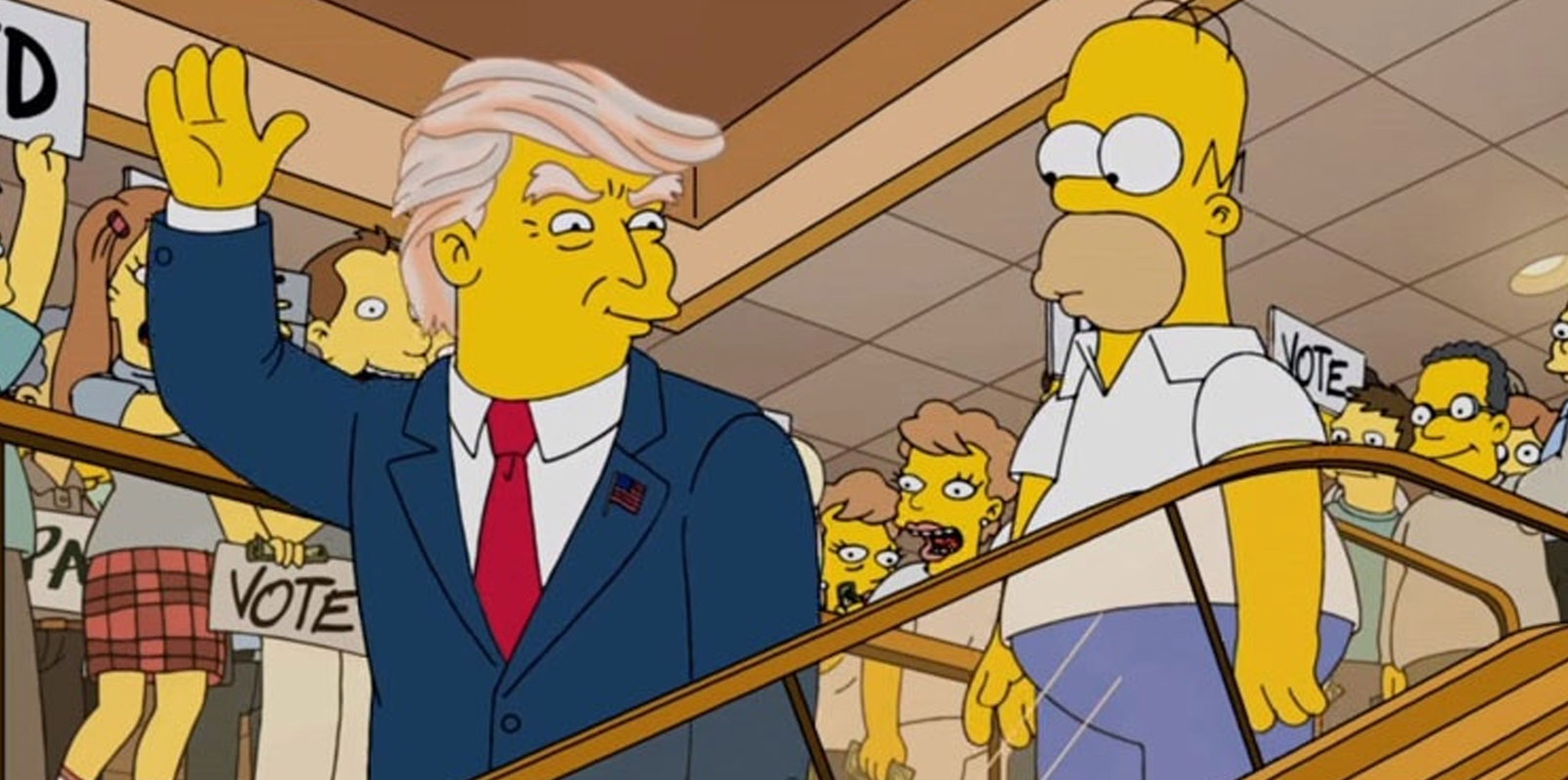 Donald Trump Simpsons