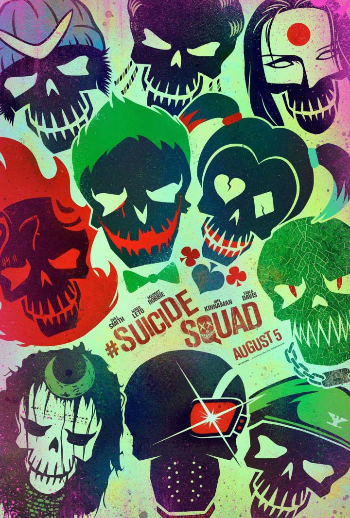 Escuadrón Suicida Poster Escuadrón Suicida