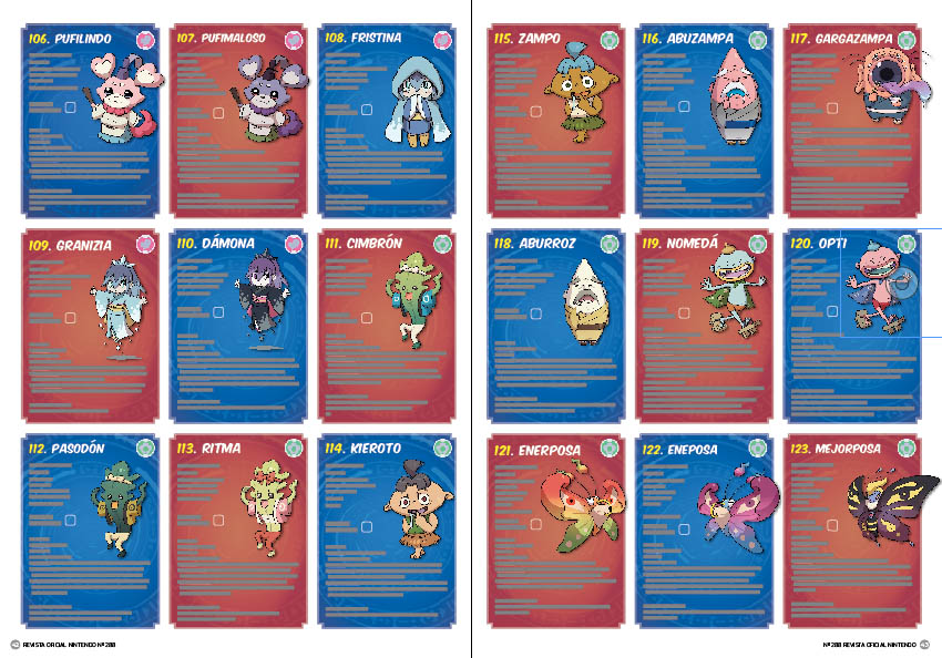 Fichas coleccionables YO-KAI WATCH. Fichas coleccionables YO-KAI WATCH.