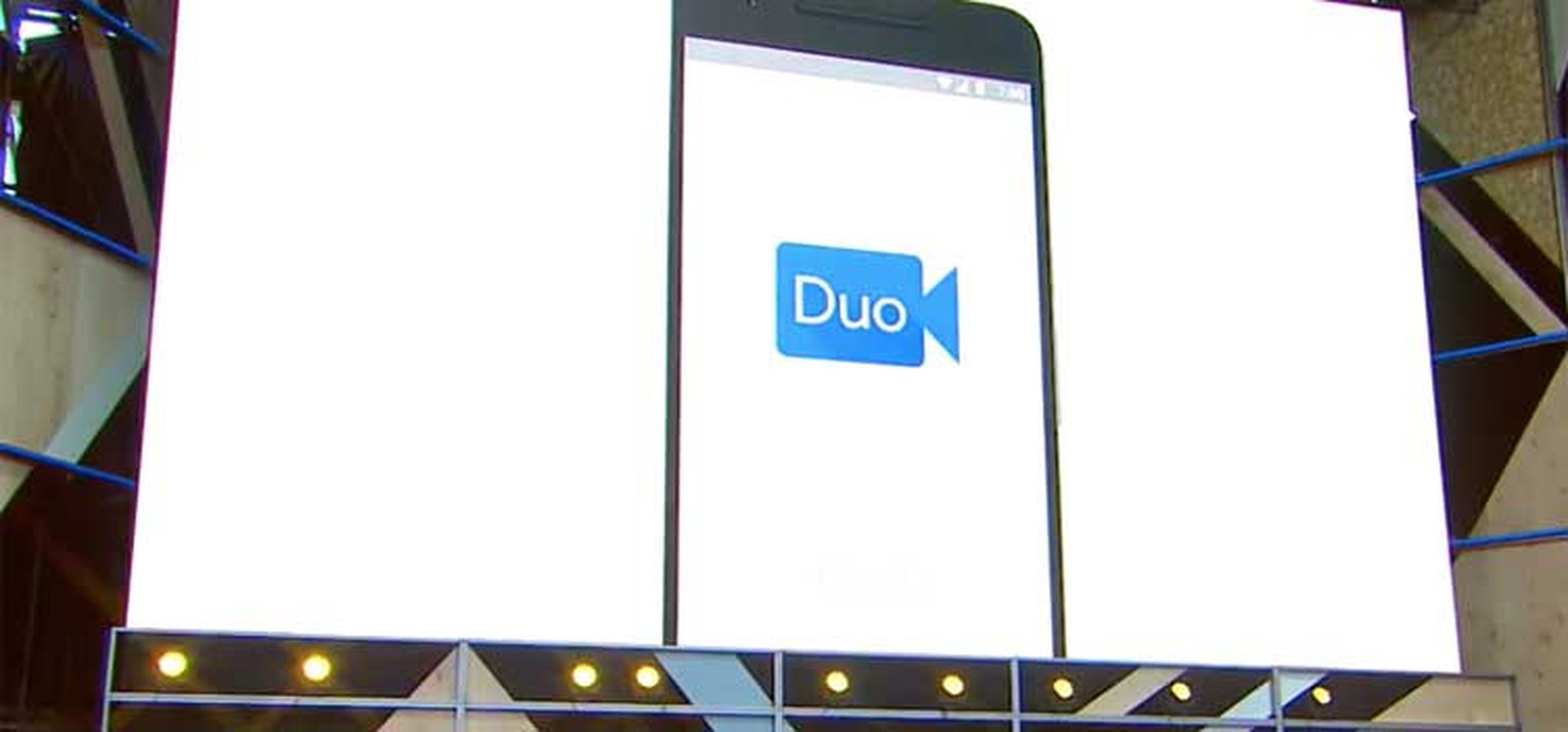 Google Duo header