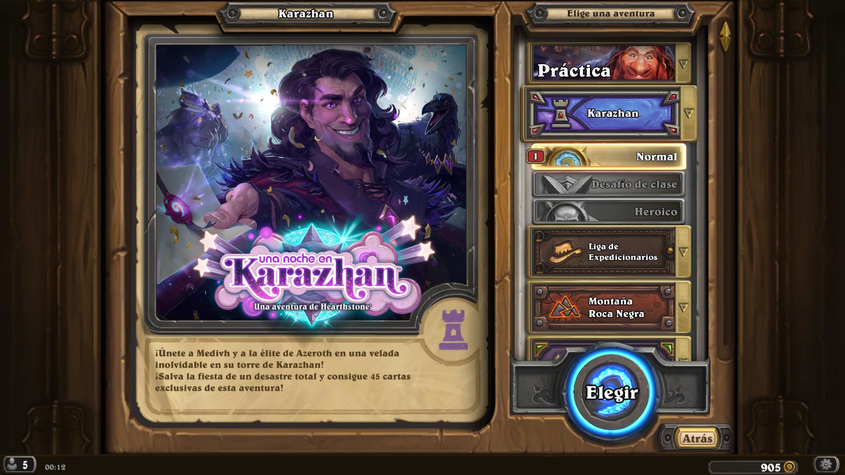 HearthStone - Cabecera de Karazhan HearthStone - Cabecera de Karazhan