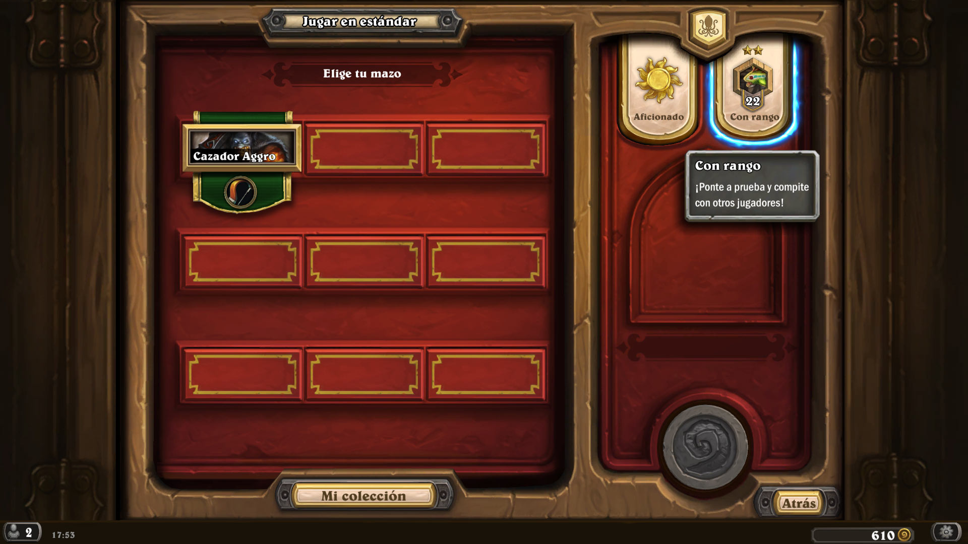 Hearthstone - Modo de juego clásico Hearthstone - Modo de juego clásico