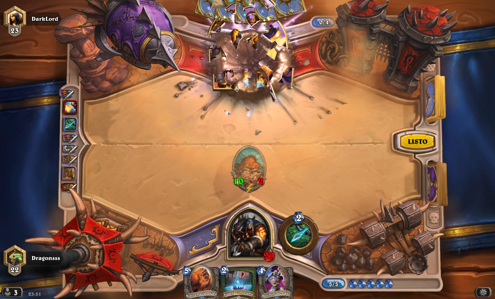 HearthStone - Victoria Partida ganada en Hearthstone