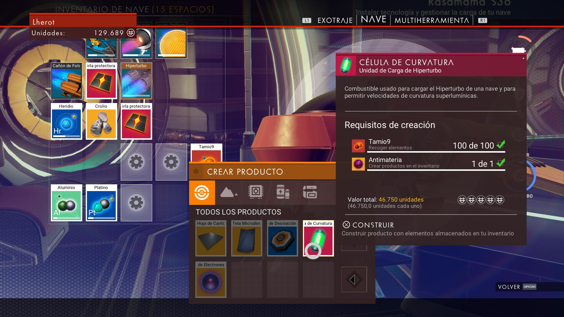 Impresiones No Man's Sky inventario Impresiones No Man's Sky inventario